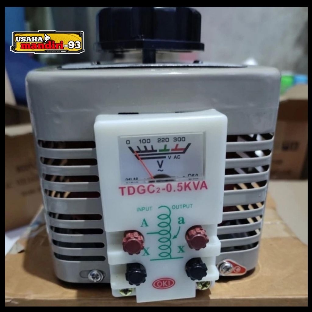 Slide regulator OKI 500Va