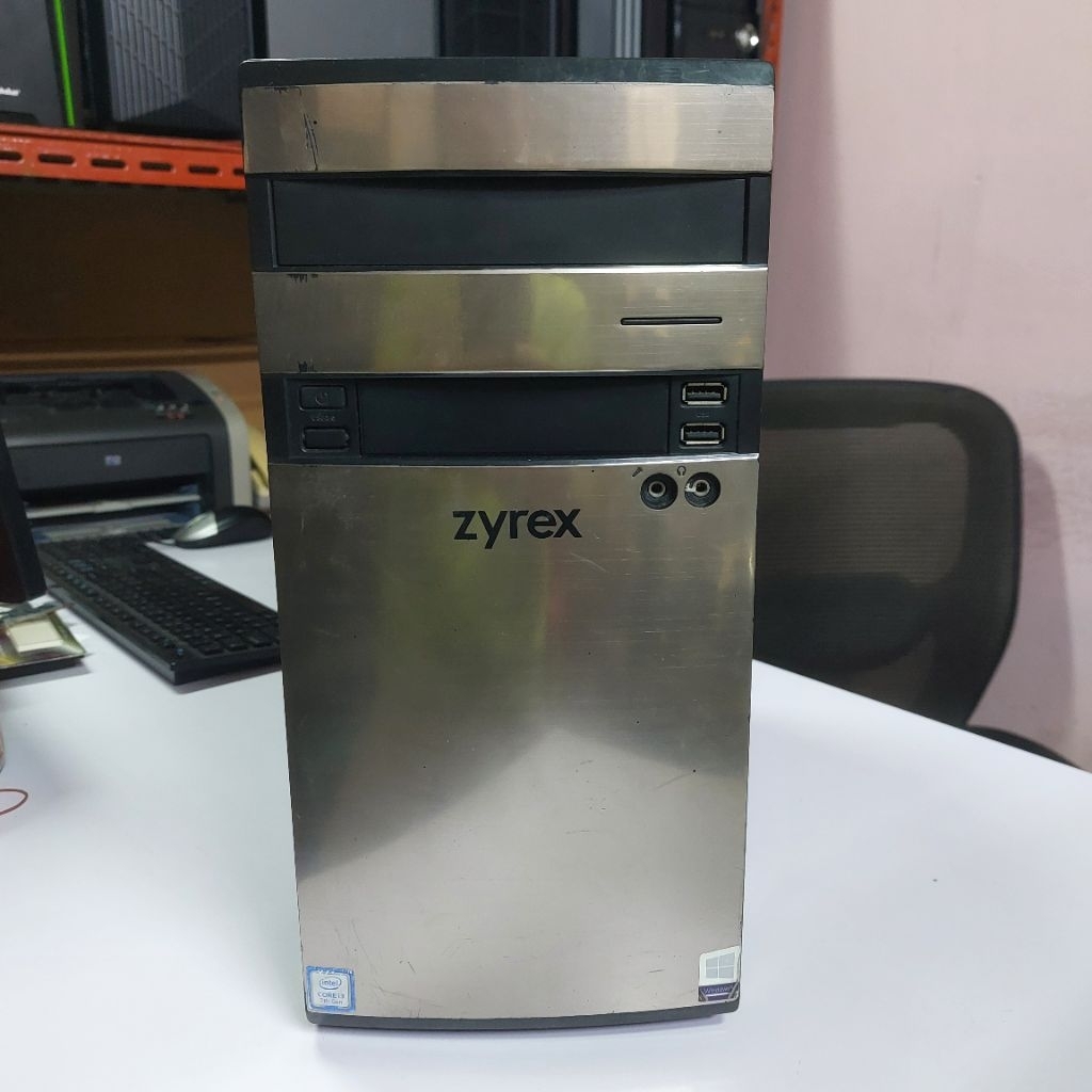 Casing PC Komputer Middle Tower ZYREX Kosongan Tanpa PSU ( Second )