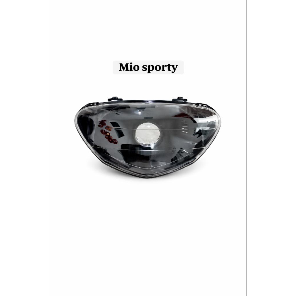 Reflektor mio sporty modif lampu H4 fulset sudah termasuk mika