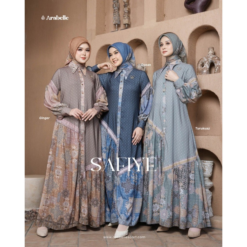 ARABELLE SCARF SAFIYE SERIES/GAMIS TERBARU ARABELLE 2026