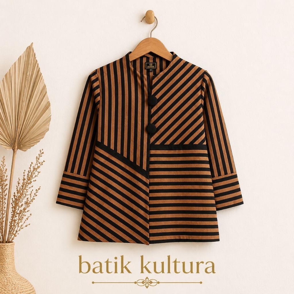 Kultura_Lurik Jumbo Cocok Utk Kantoran dan Acara Khusus
