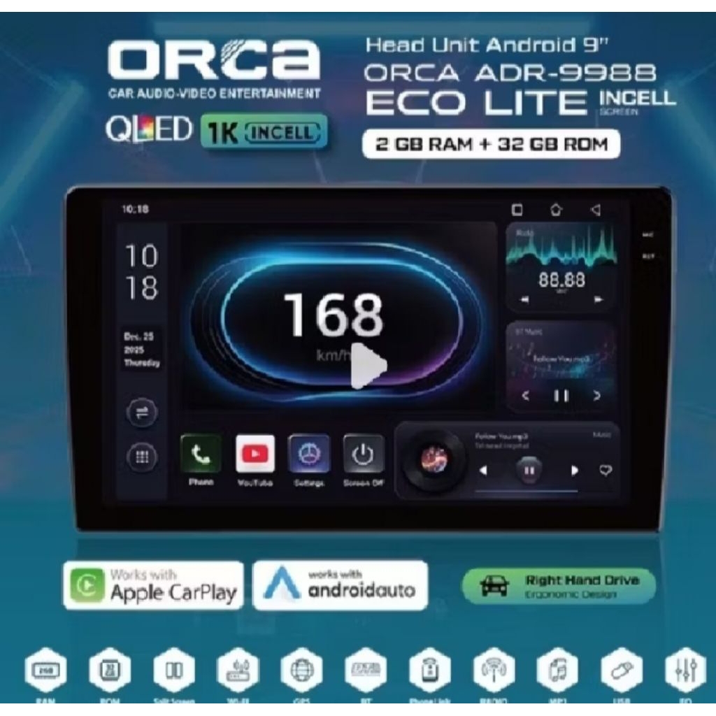 paket HU orca frame &soket pnp