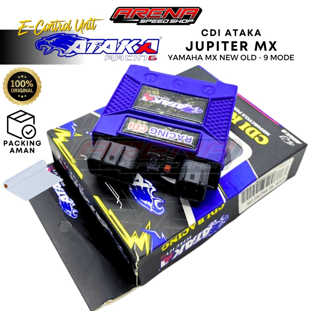 ATAKA Racing CDI Yamaha LC135 - CDI Yamaha Mx New Old 9 Mode Original ATAKA Malaysia