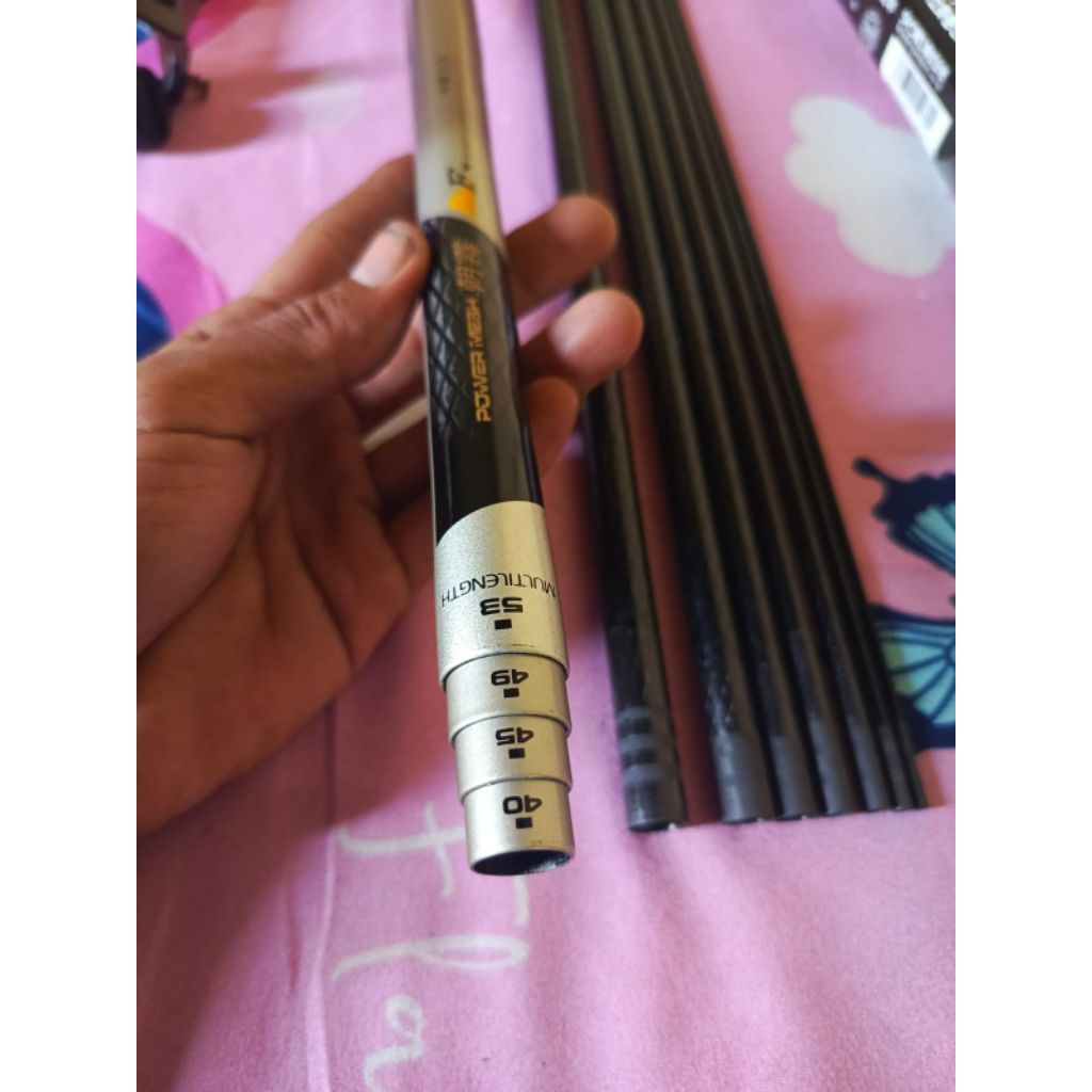 joran tegek daiwa power mesh 53