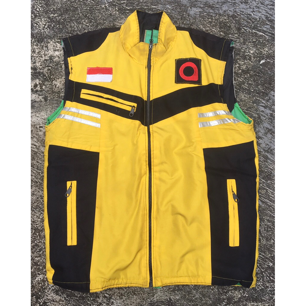Rompi/ Rompi ojol/ Atribut ojek online/ Rompi ojek online/ Rompi bolak balik (Preloved)