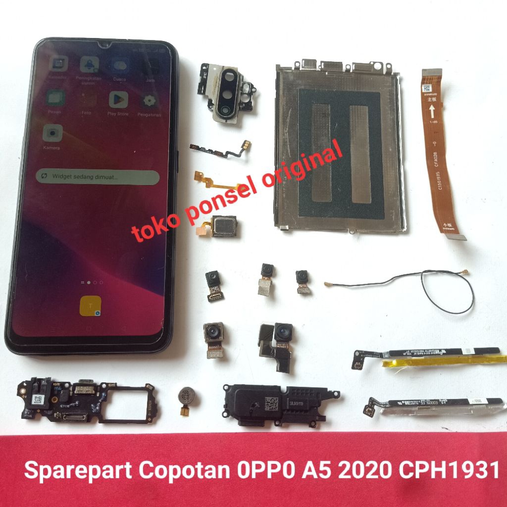 Sparepart Copotan Oppo A5 2020 Cph1931 Second Original Copotan  Speaker atas  vibrate  buzzer Loudsp