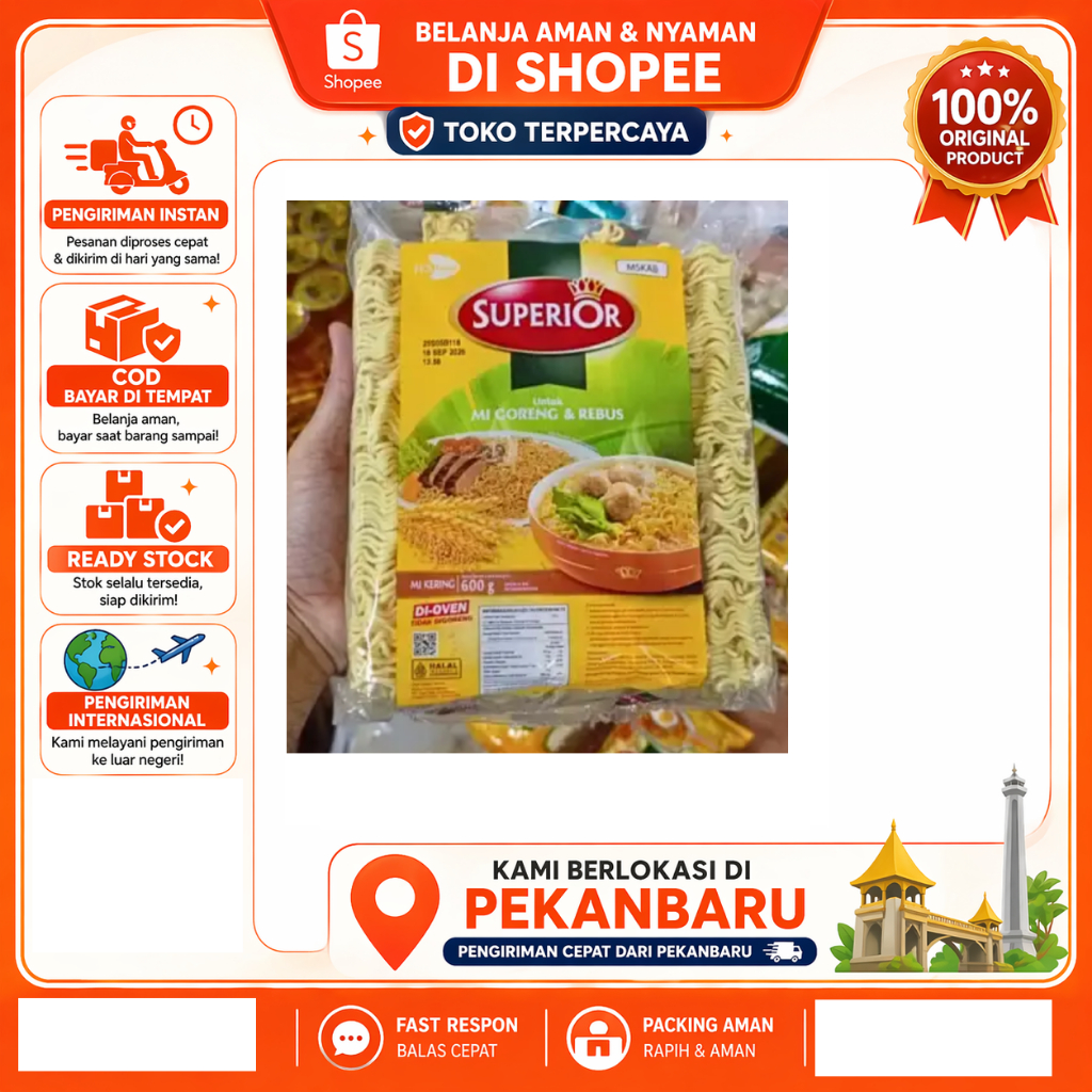 [SDW] pekanbaru/600 Gram Superior Untuk Mie Goreng & Rebus