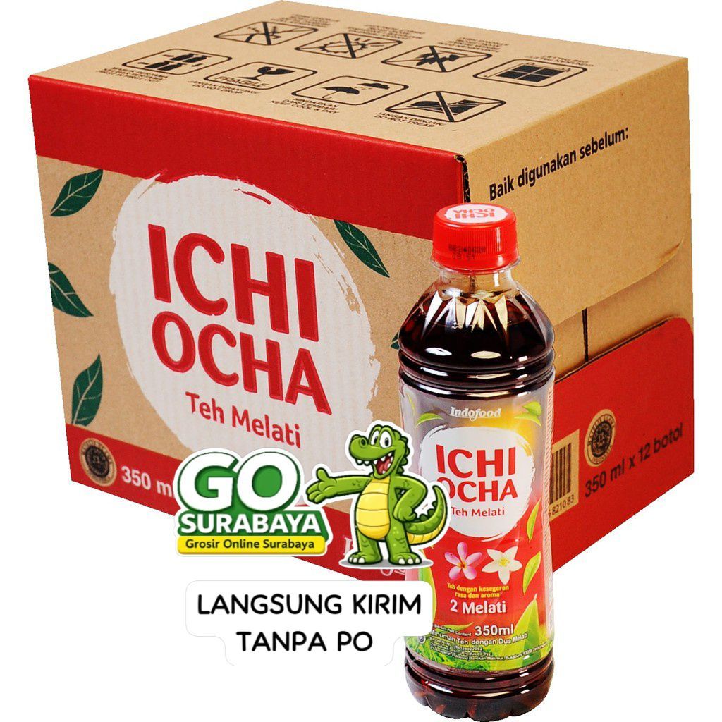 ichi ocha 350ml 1 dus isi 24 botol