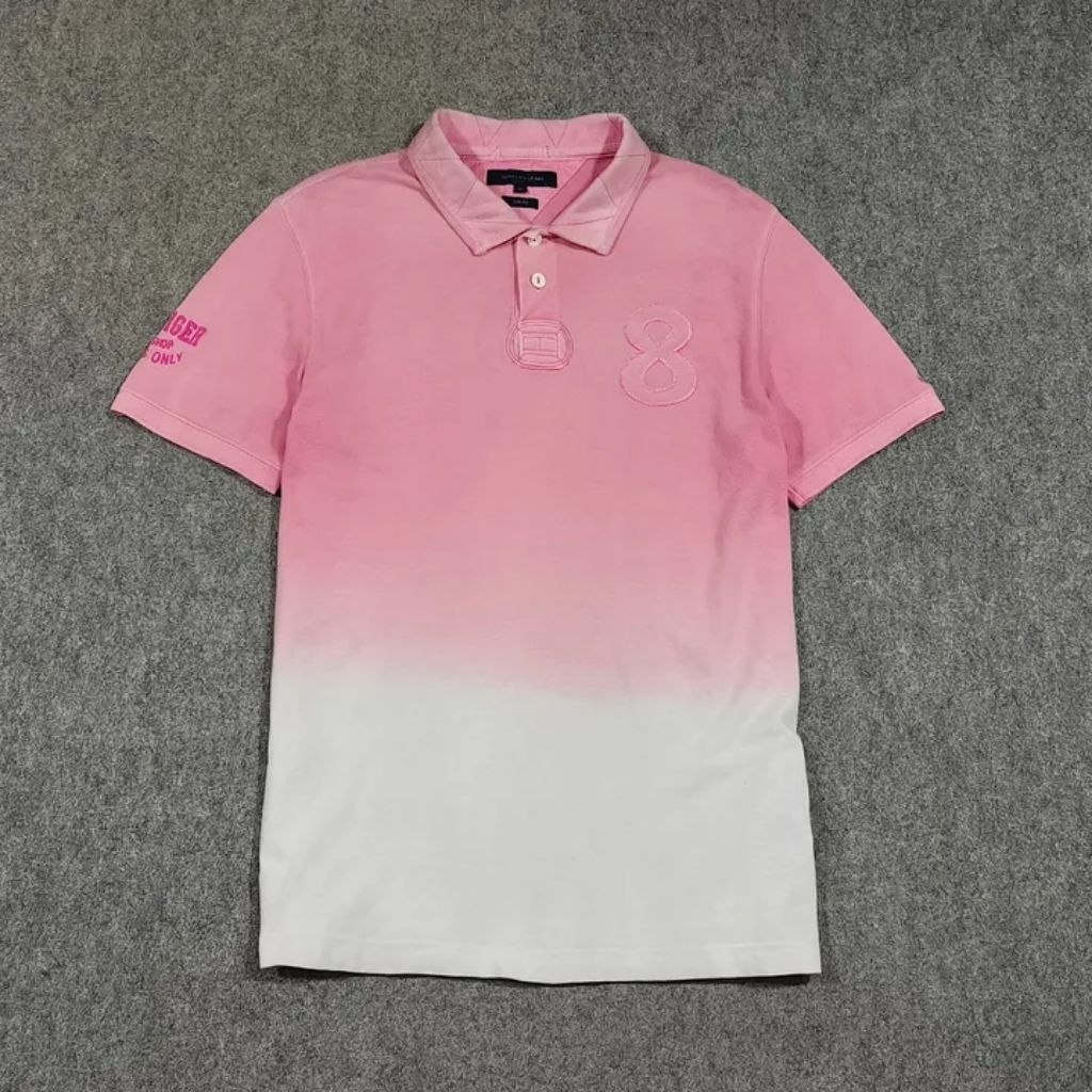 polo shirt pria lengan pendek TOMMI size XL second