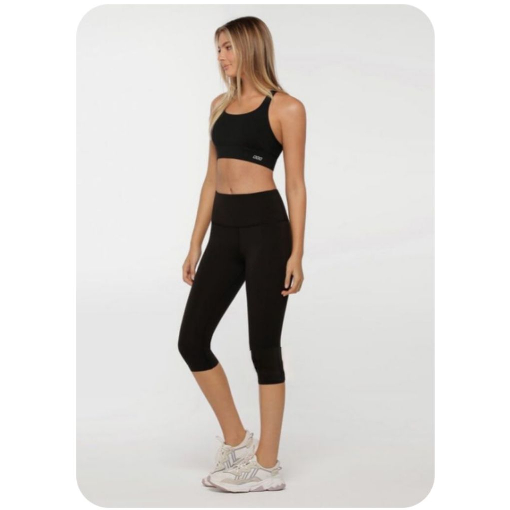 Legging Jumbo Pendek 3/4 Bawah Lutut Wanita||Leging Pendek