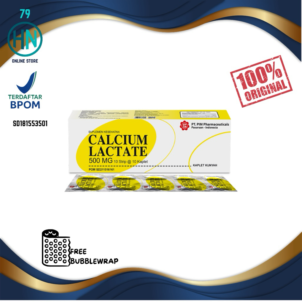 Calcium Lactate PIM 10 tablet
