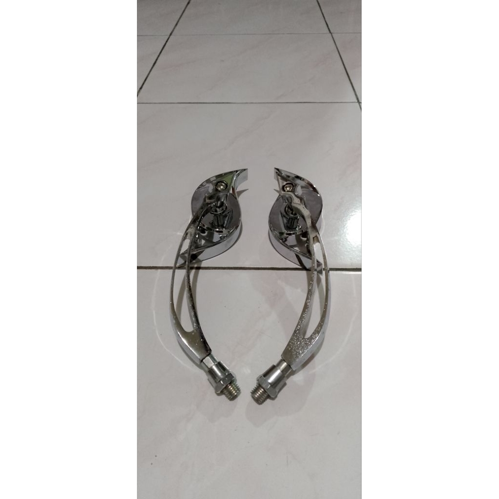 spion variasi model kaca bulat pul besi untuk motor honda