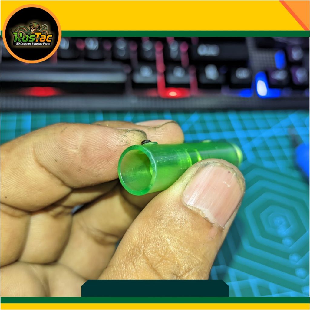 RosTac Part HopUp Hop Up WGB Water Gel Blaster Gelblaster Gellblaster Bahan semi elastis 3d Print 12