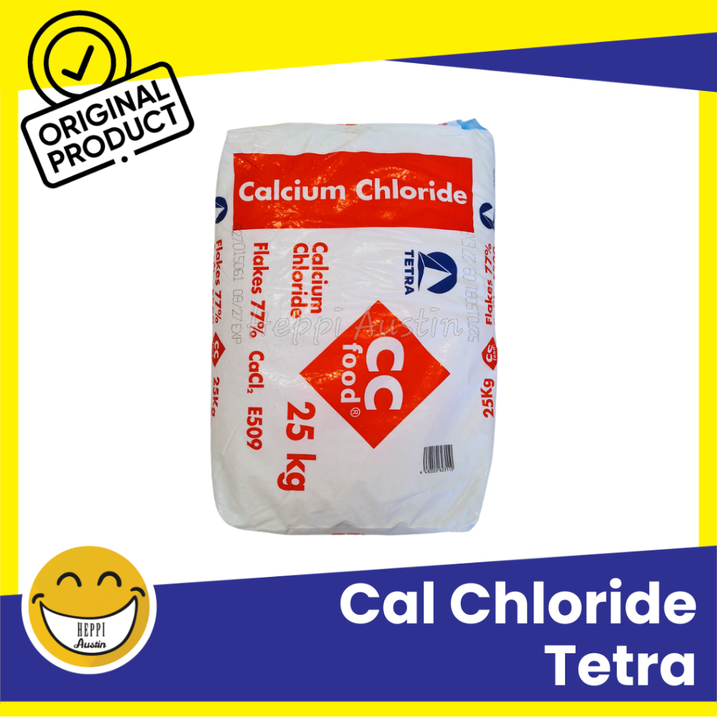 Calcium Chloride Tetra Kalsium Klorida CaCl 1KG