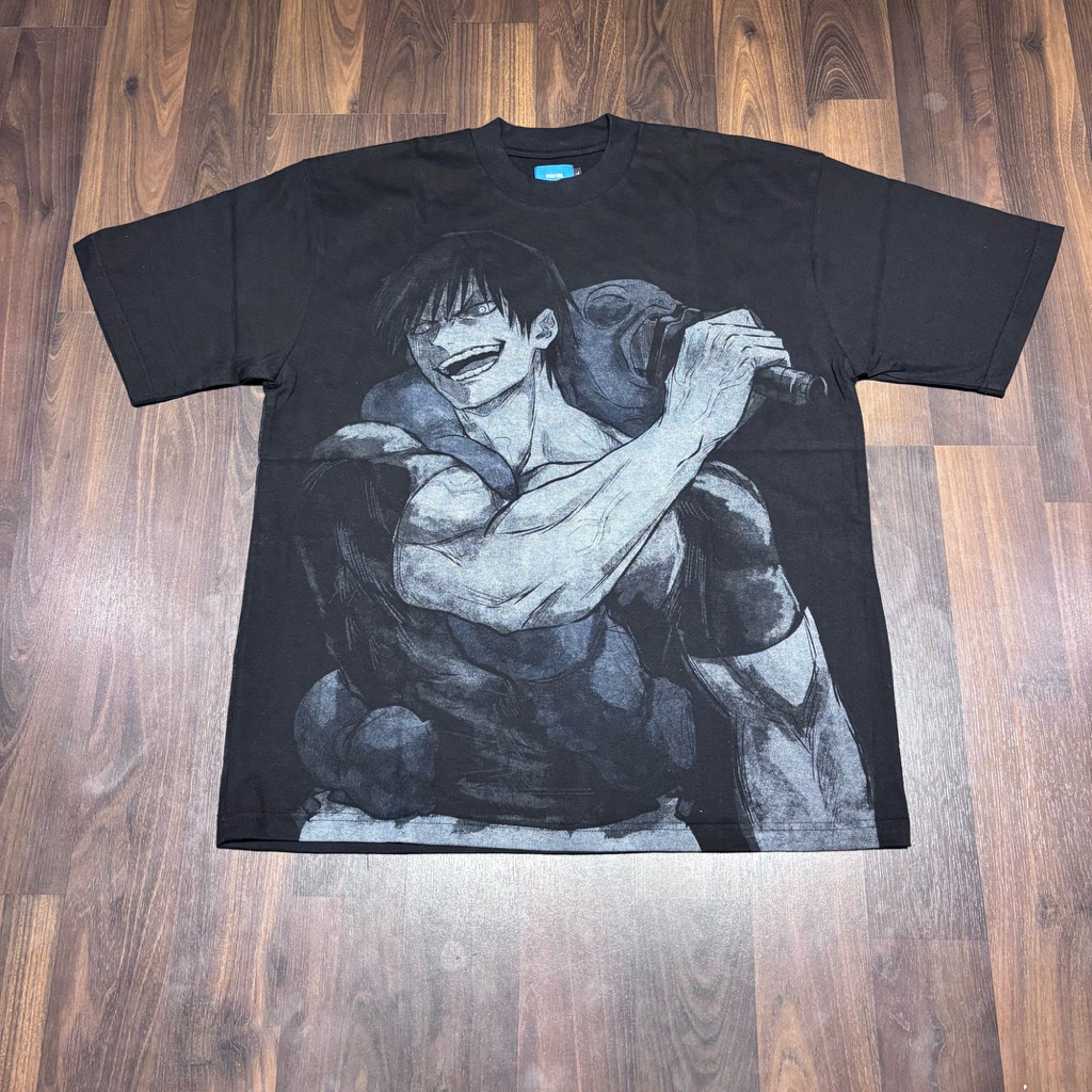 T-Shirt / Tees Bootleg RYACTOR Toji Zenin Anime Jujutsu Kaisen Black Colour (NEW)