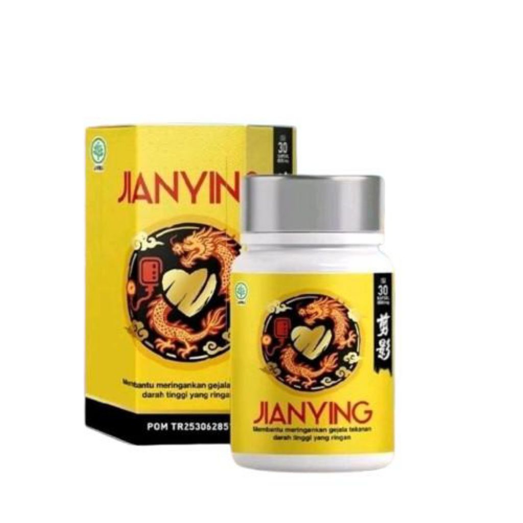 JIANYING Isi 30 Kapsul - Obat Herbal Atasi Hipertensi & Kolesterol