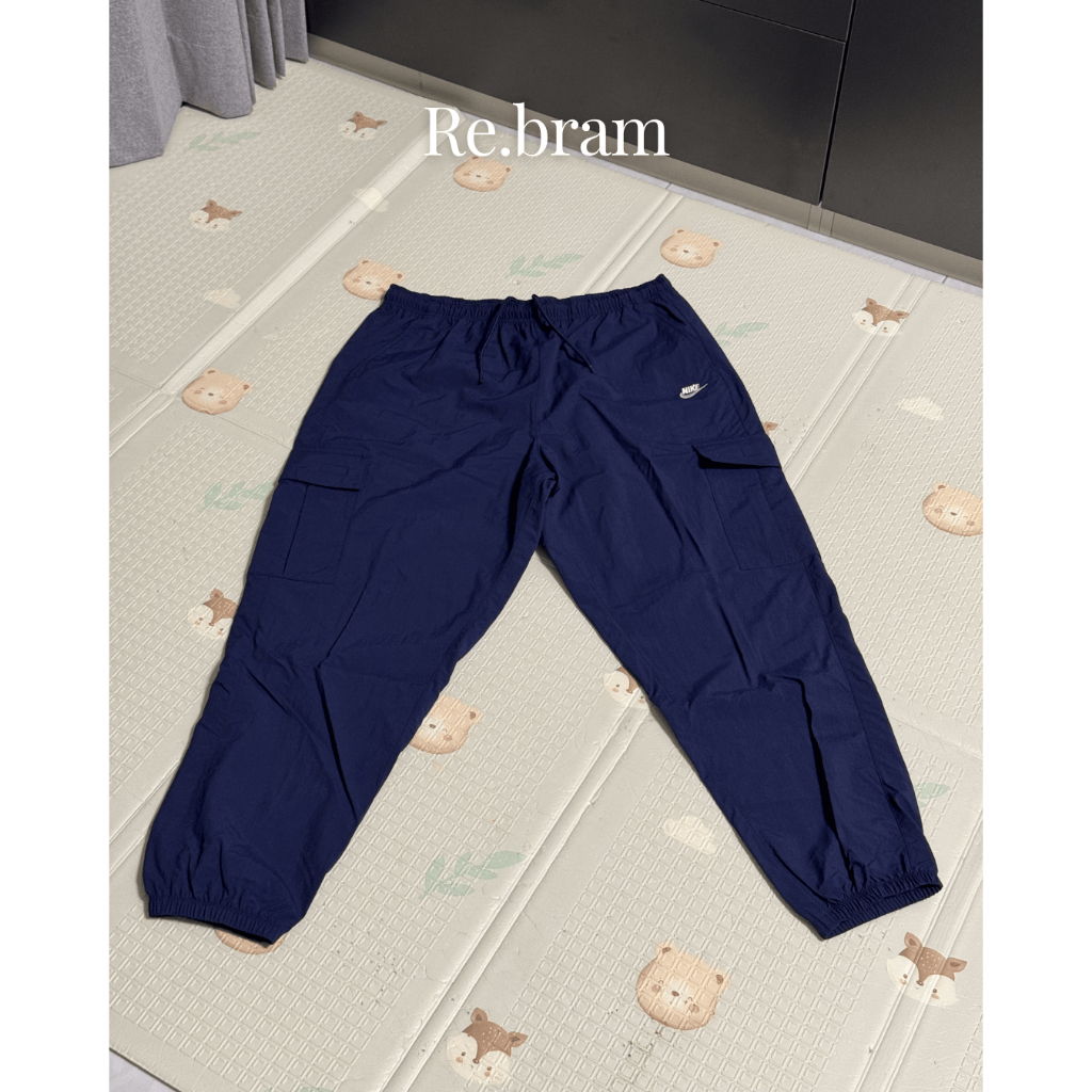 Nike Club Woven Cargo Jogger Pants Navy Original XL BNWT