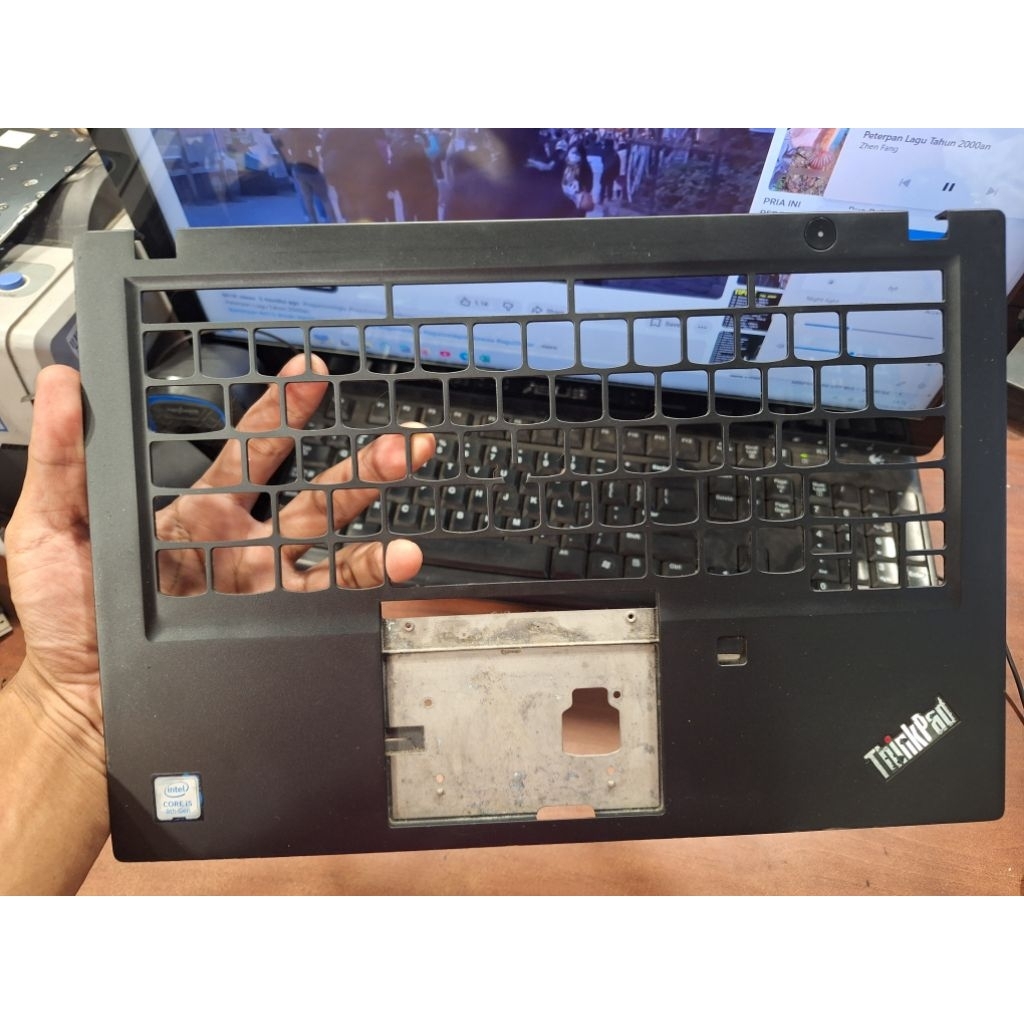 Palmrest laptop Lenovo ThinkPad T490s original copotan