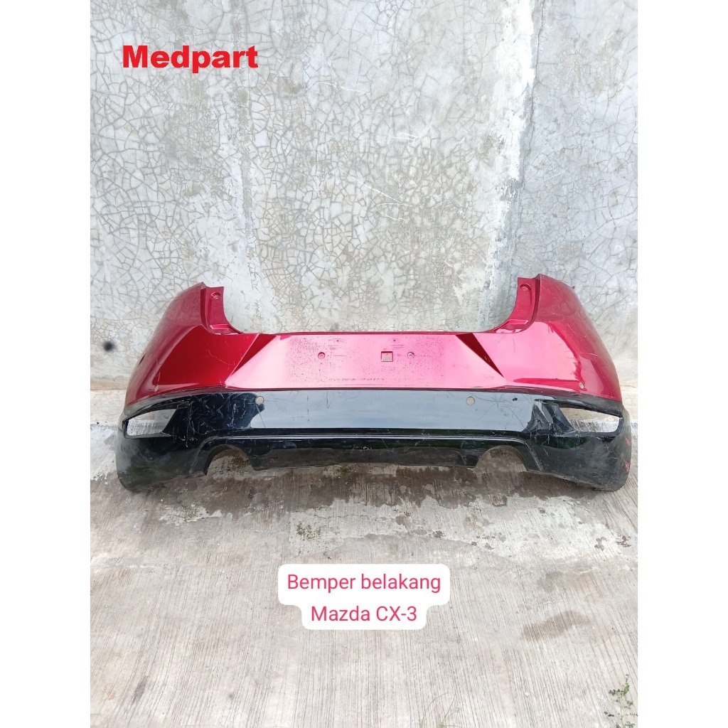 Bemper Bumper Belakang Mazda CX3 CX-3 CX 3 Copotan Original Mines Baret