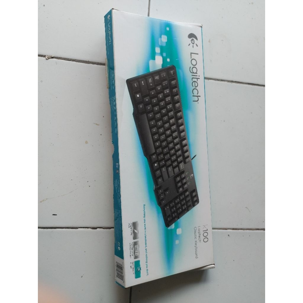 keyboard logitech k100
