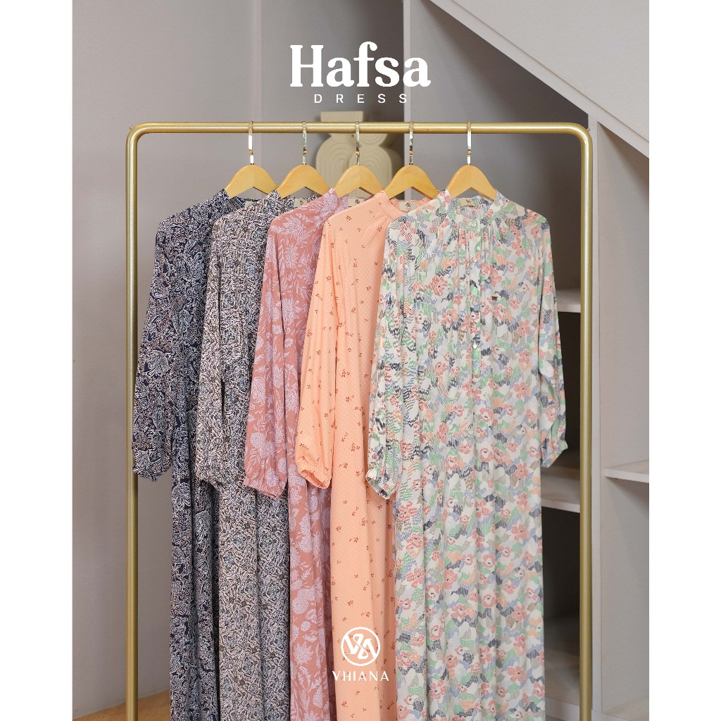 [VHIANA] Hafsa Dress By Vhiana / Dress ternyaman