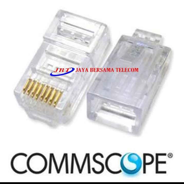 Konektor Rj45 AMP Commscope Cat.5e/Konektor AMP Cat.5e @50pcs