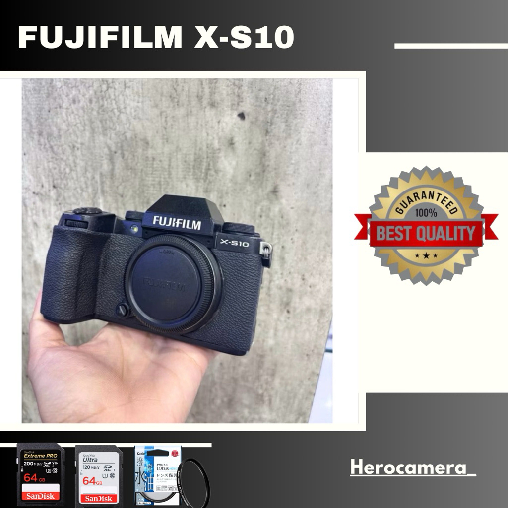 FUJIFILM X-S10 SECOND MULUS KELENGKAPAN STANDAR BAWAAN