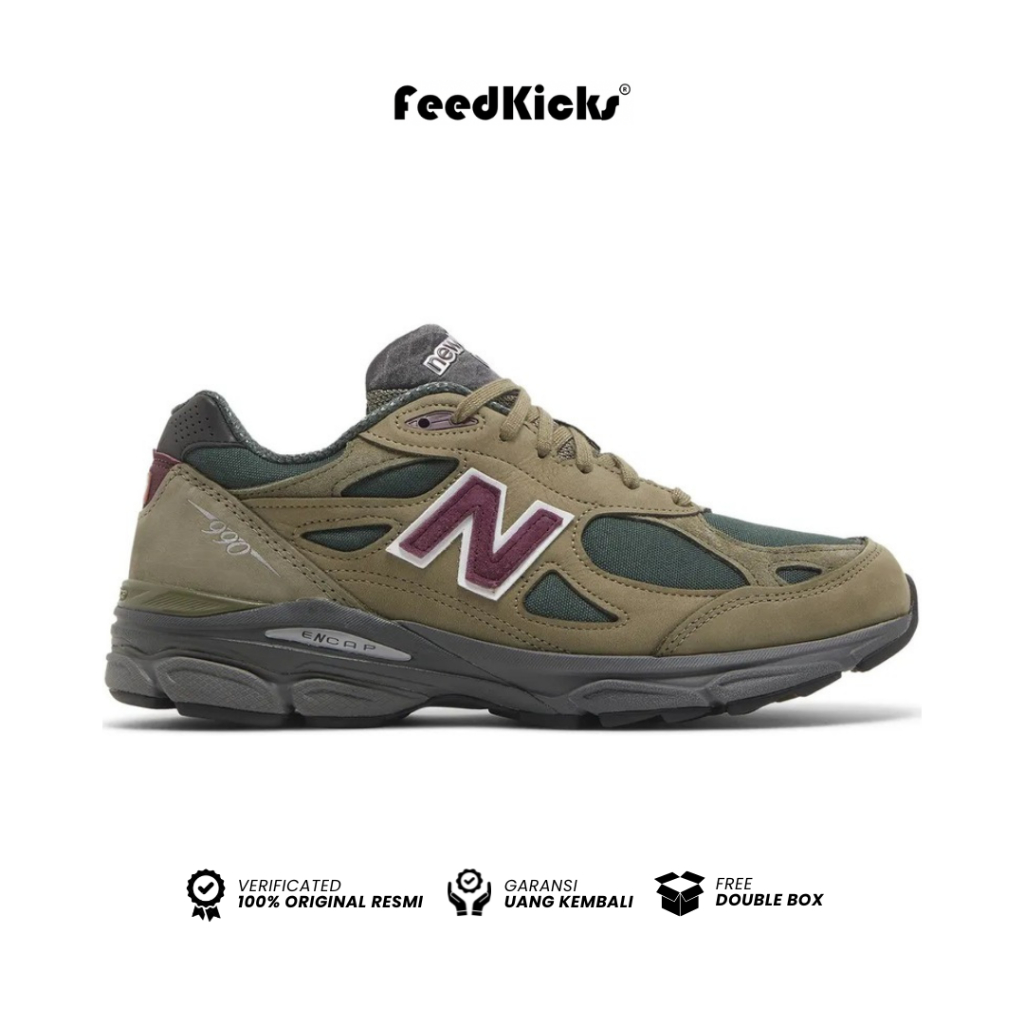 New Balance 990v3 x Teddy Santis 'Green Purple'