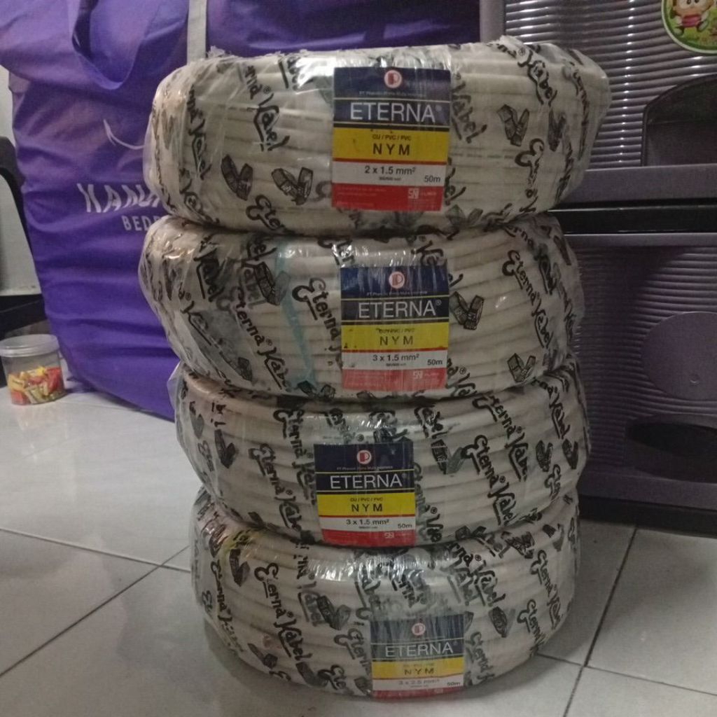 Eterna 3X1.5 2 Roll 3X2.5 1 Roll 2X1.5 1 Roll