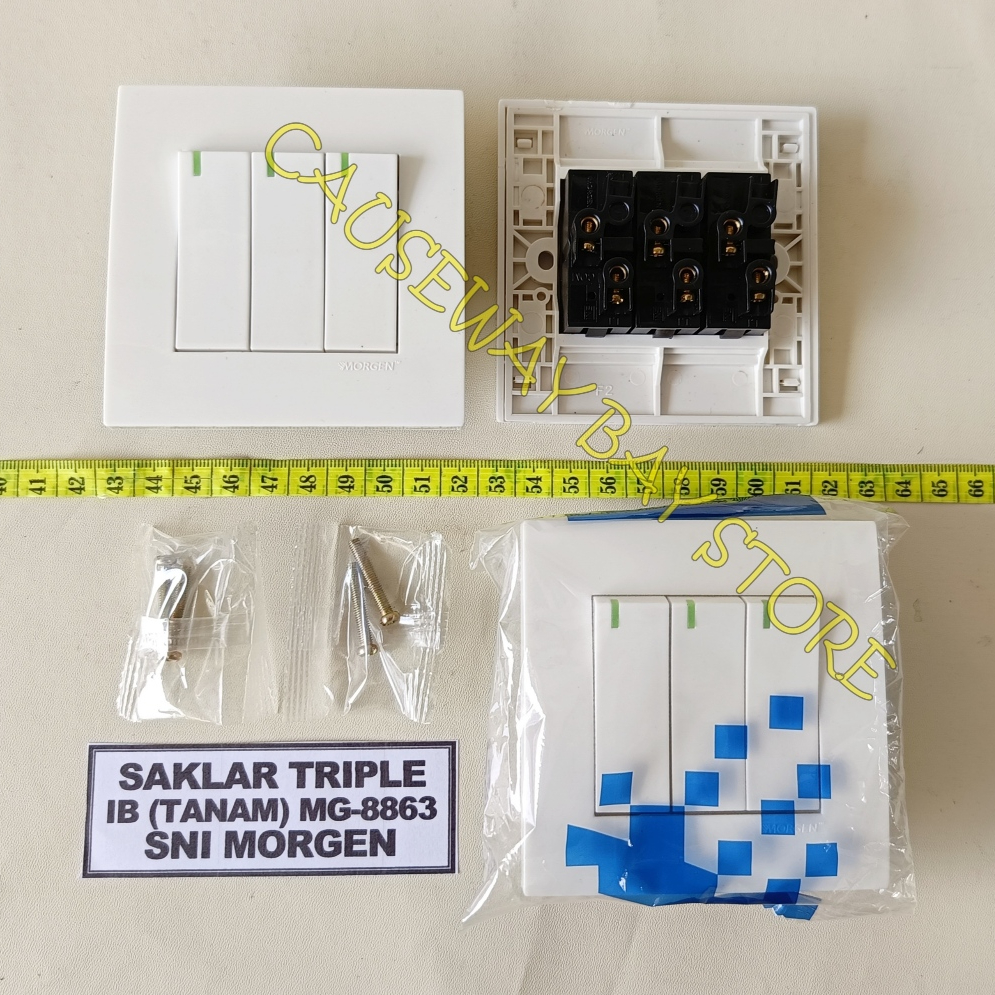 SAKLAR TRIPLE IB (TANAM) MG-8863 MORGEN SNI