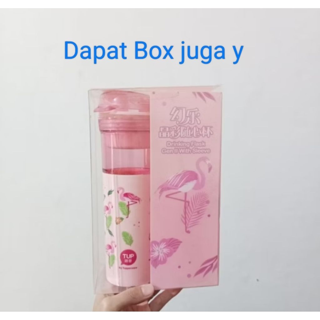 Tumbler Tupperware Flamingo 400ml