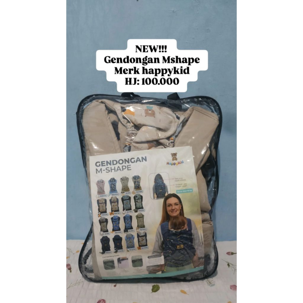 Preloved Gendongan M-Shape