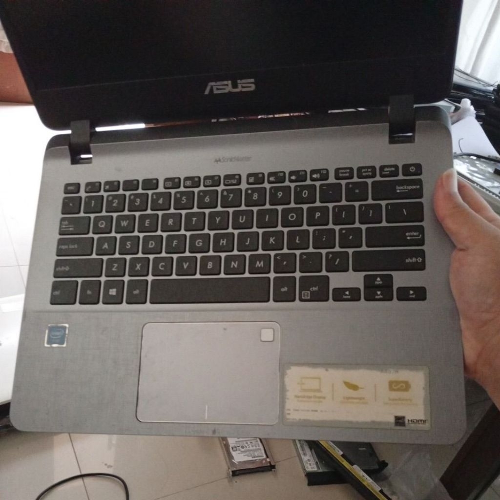 casing asus a407 a407m a407u fullset