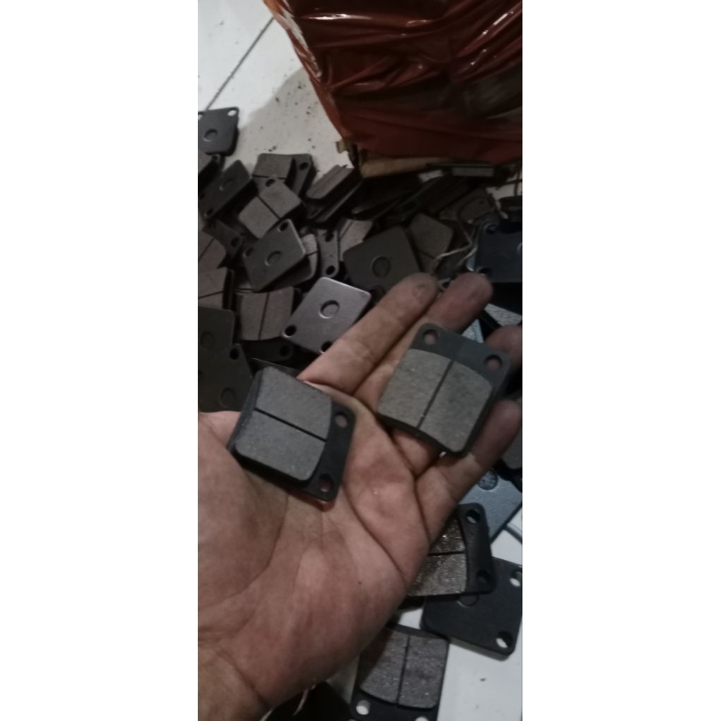 Kampas rem belakang klx ori tanpa kemasan nos kampas rem belakang klx diskpad belakang klx
