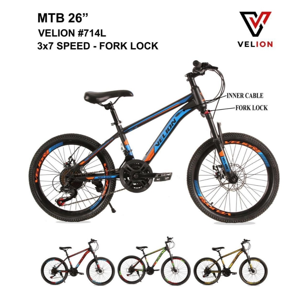 SEPEDA GUNUNG MTB VELION 26 INCH