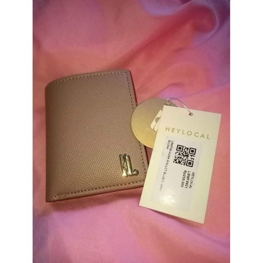 Dompet Heylocal - Alba Wallet Blush