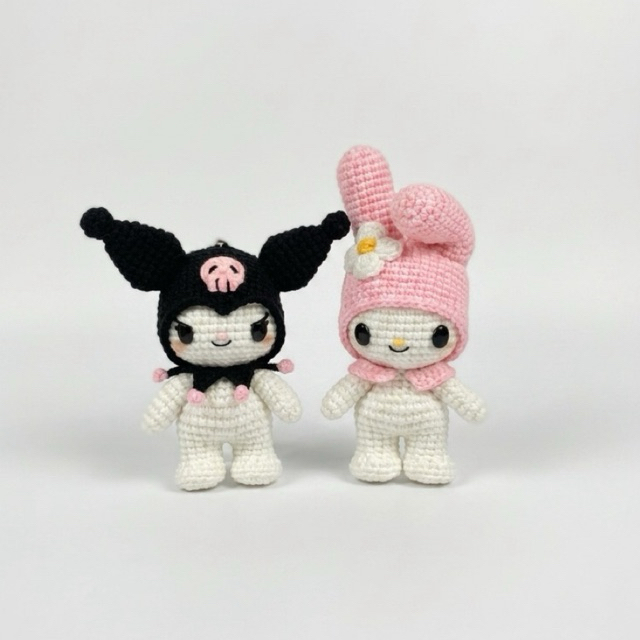 SANRIO AMIGURUMI CROCHET- BONEKA RAJUT MY MELODY
