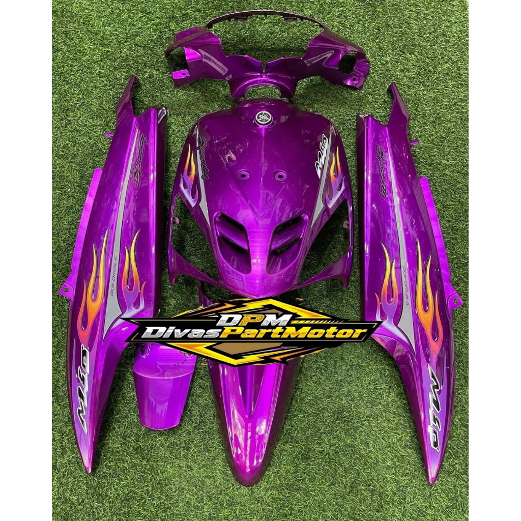 Full Body Halus Mio Sporty Hijau Stabilo 5TL