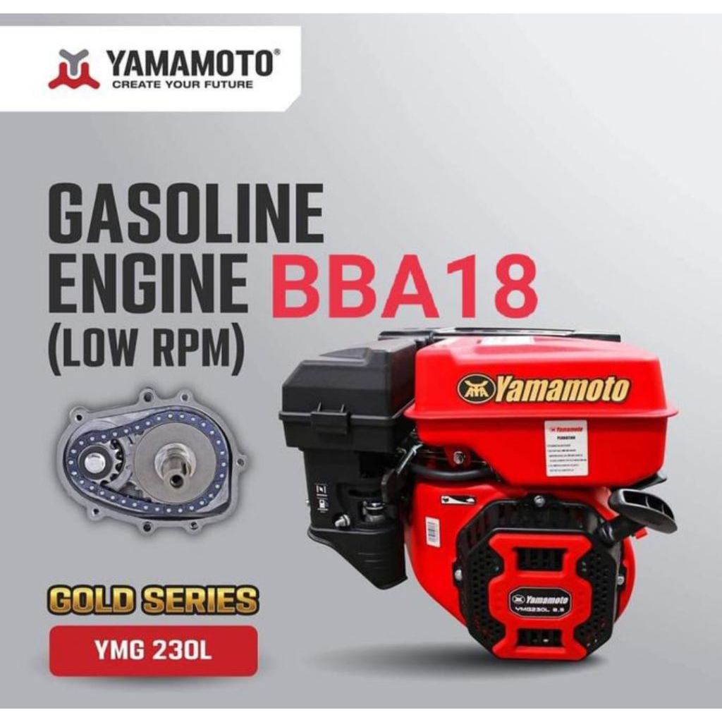 Mesin Robin Yamamoto Merah GX230 Putaran lambat putaran 2:1
