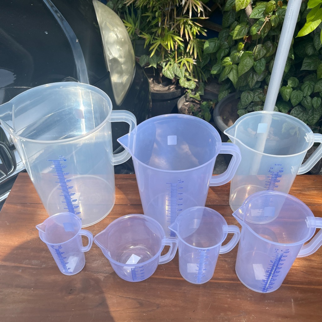GELAS UKUR 1000ml 2000ml 3000ml 5000ml | GELAS TAKAR | GELAS UKUR