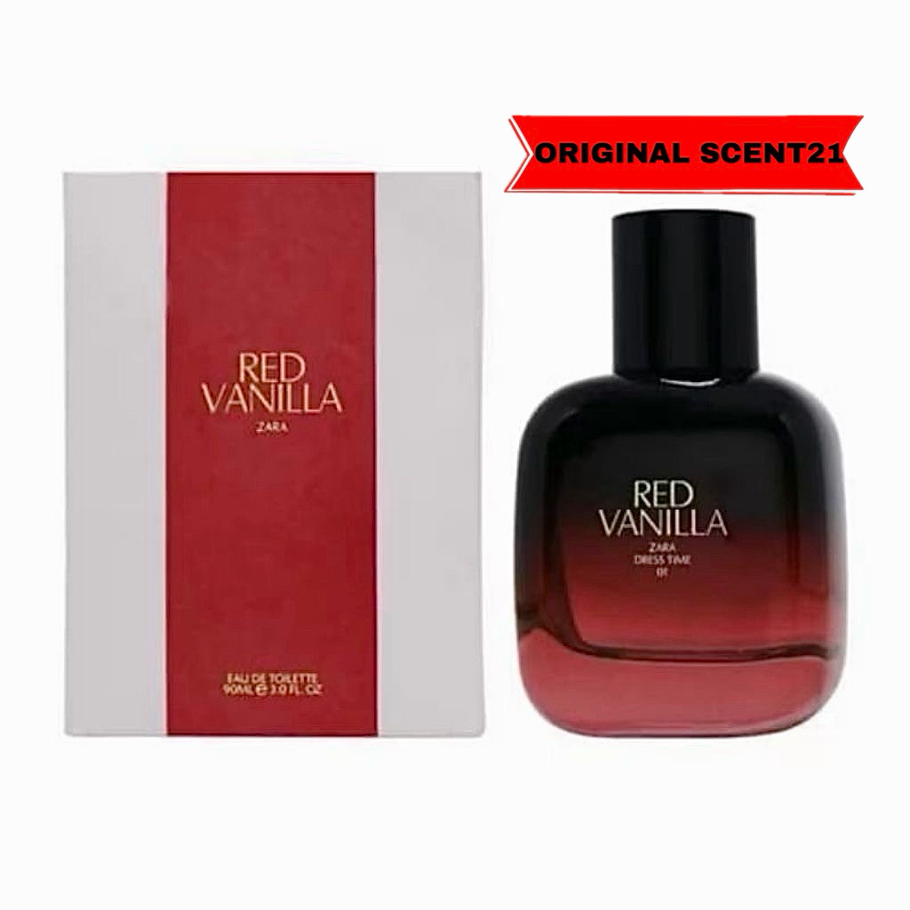 parfum original ZARA RED VANILLA NEW (ORI STORE DEFECT)