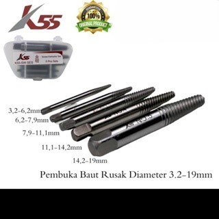 K55 tap balik / alat buka baut rusak jaminan asli original