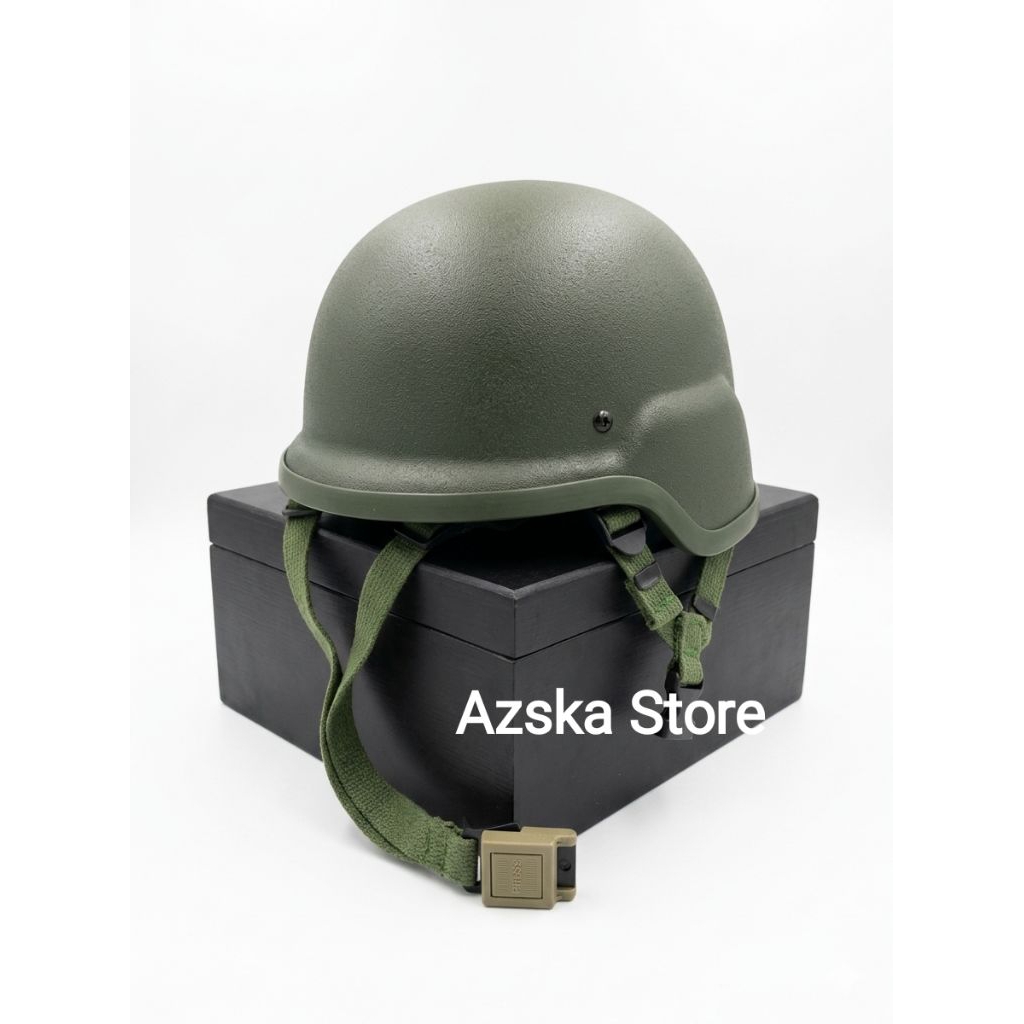Helm Tempur 3 in 1 TNI Jatah| Helm 3in1 jatah TNI Original