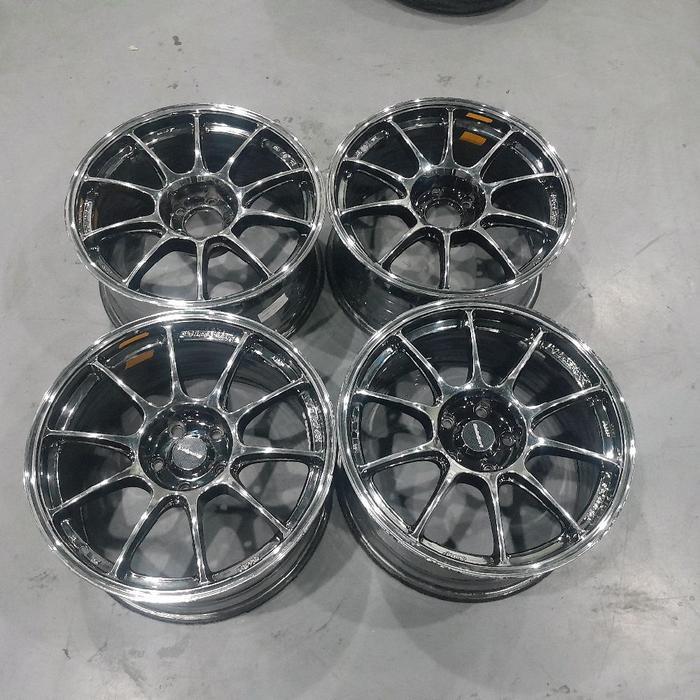 Velg mobil bekas Wedsport r18 pcd 5x114,3 black chrome