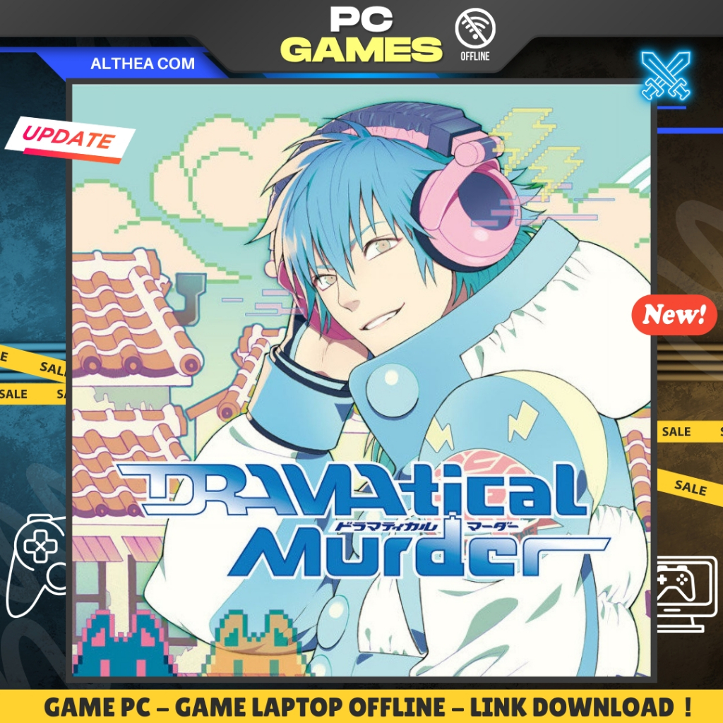 DRAMATICAL MURDER - VISUAL NOVEL - ROMANCE - YAOI - GAME PC / LAPTOP - OFFLINE