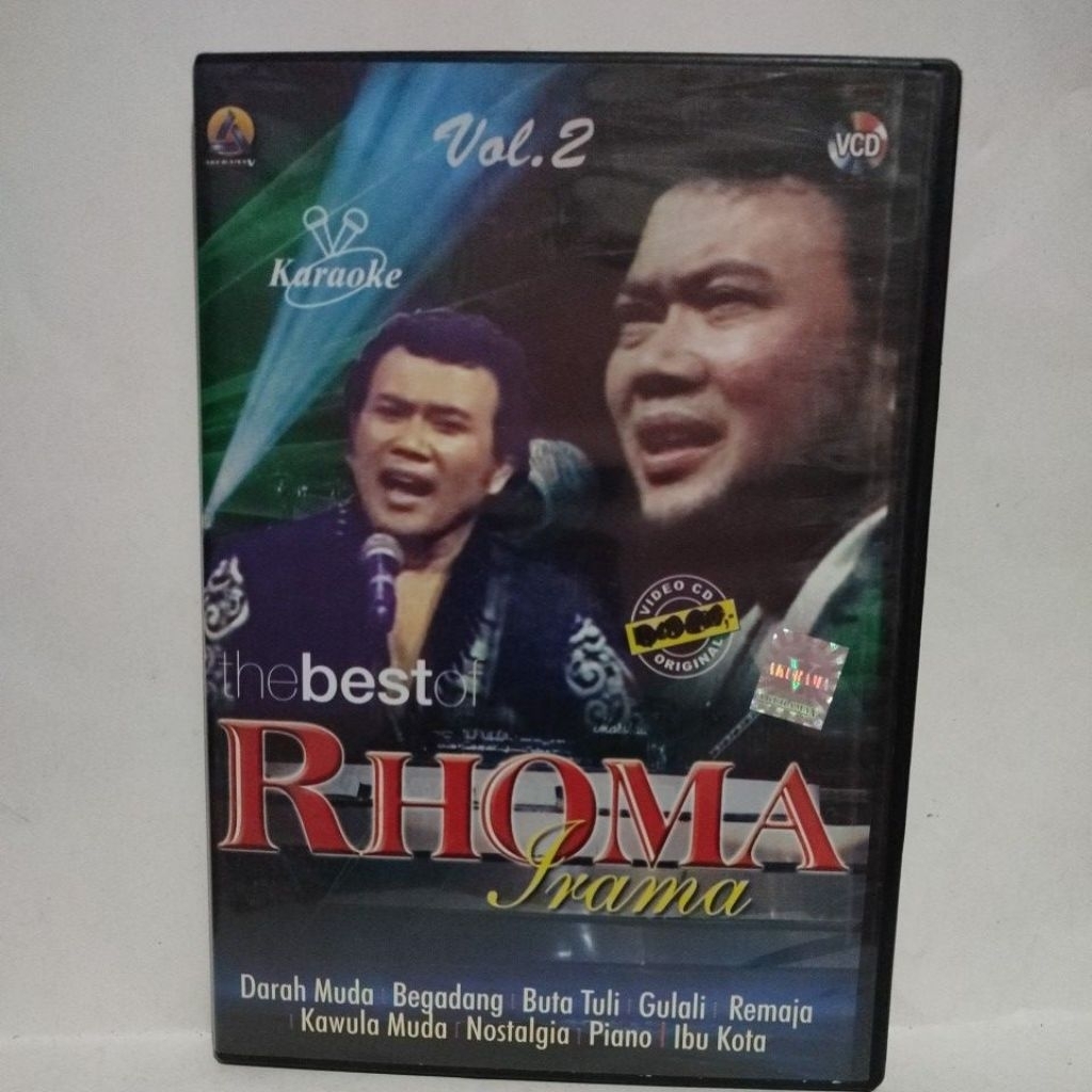VCD KARAOKE THE BEST OF RHOMA IRAMA VOL2