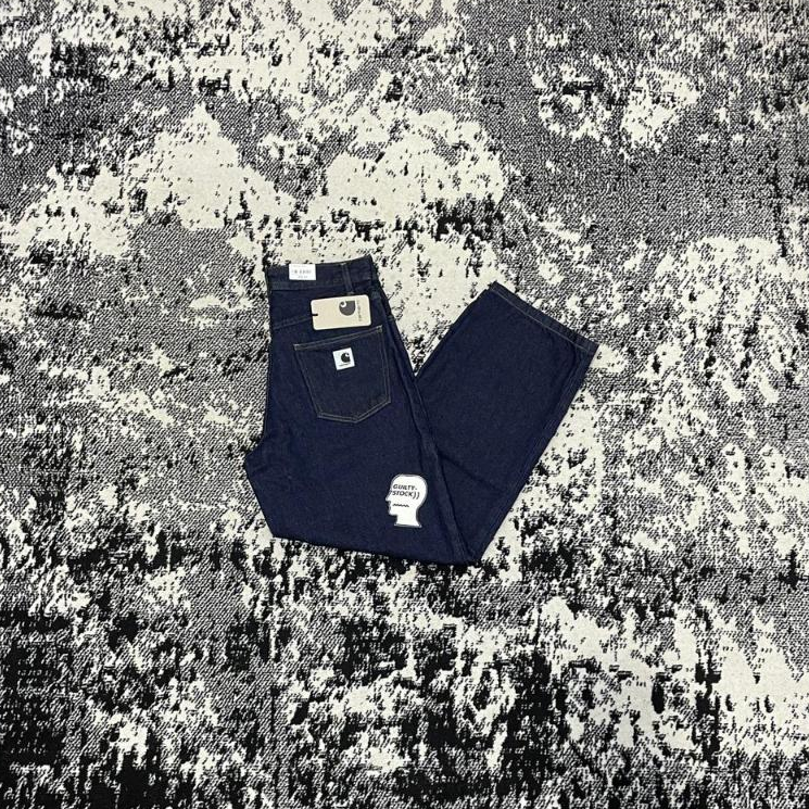 CARHARTT WIP BRANDON PANTS DENIM BLUE