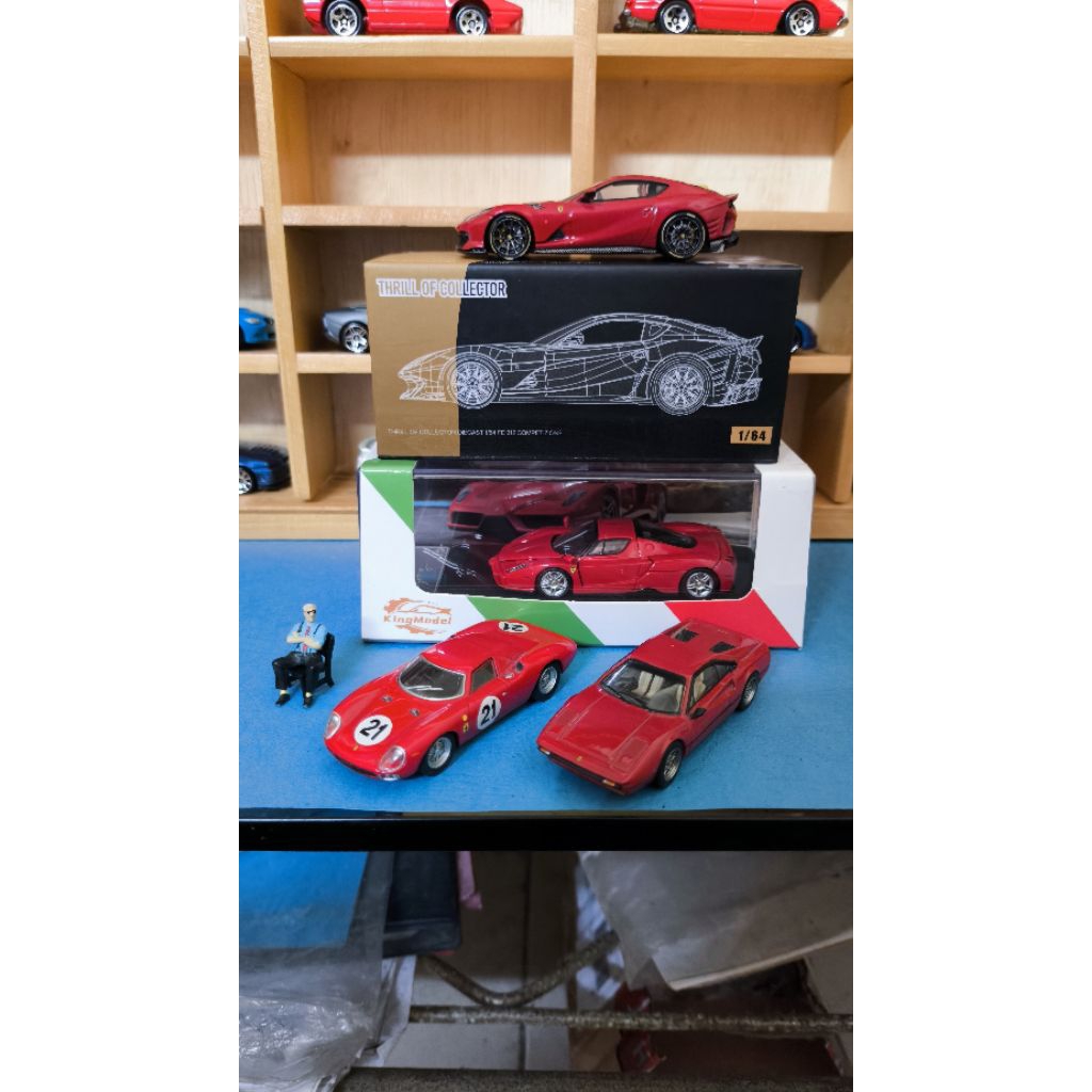 kyosho ferrari 250lm dan ferrari enzo