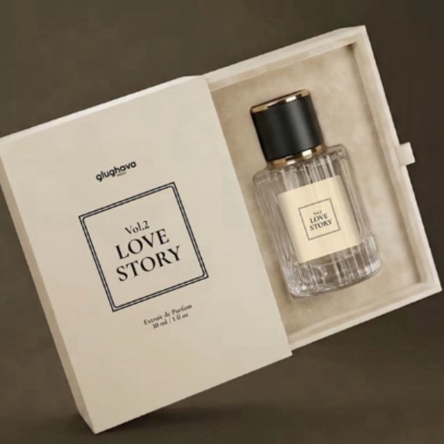 GLUGHAVA - PARFUM VOL .2 LOVE STORY, SEGER HARUM TAHAN LAMA(ASLI DUPE NYA MERK J0 M4LONE)