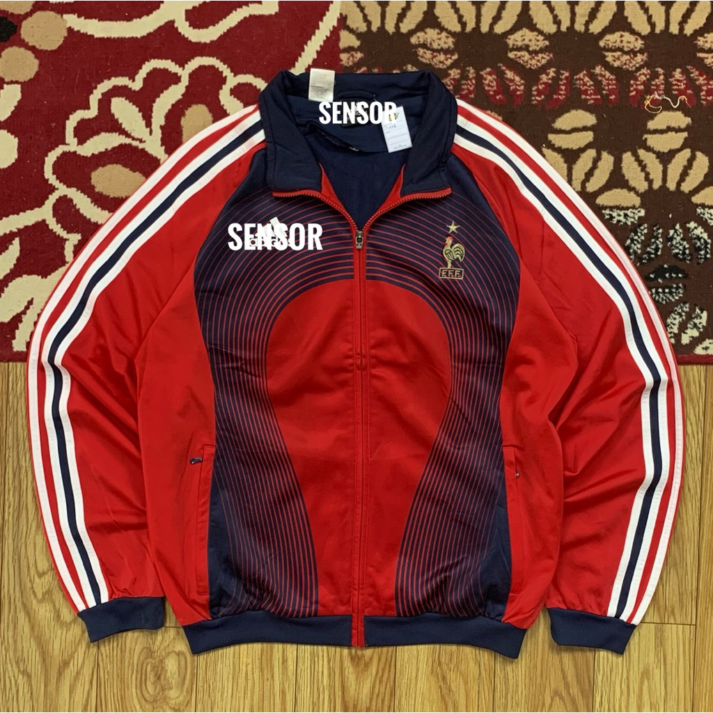 TRACKTOP VINTAGE ADINDA FRANCE WORLD CUP 2006 SIZE XL | ADINDA FRANCE WORLDCUP 2006 TRACKTOP JACKET 